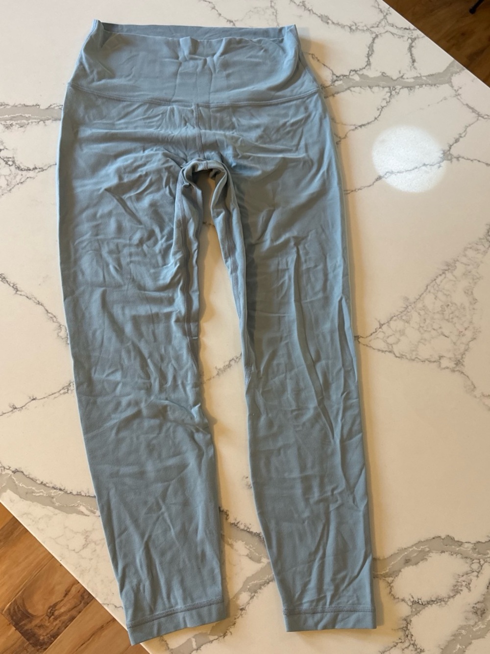 Lululemon light Blue high-waisted legging 8